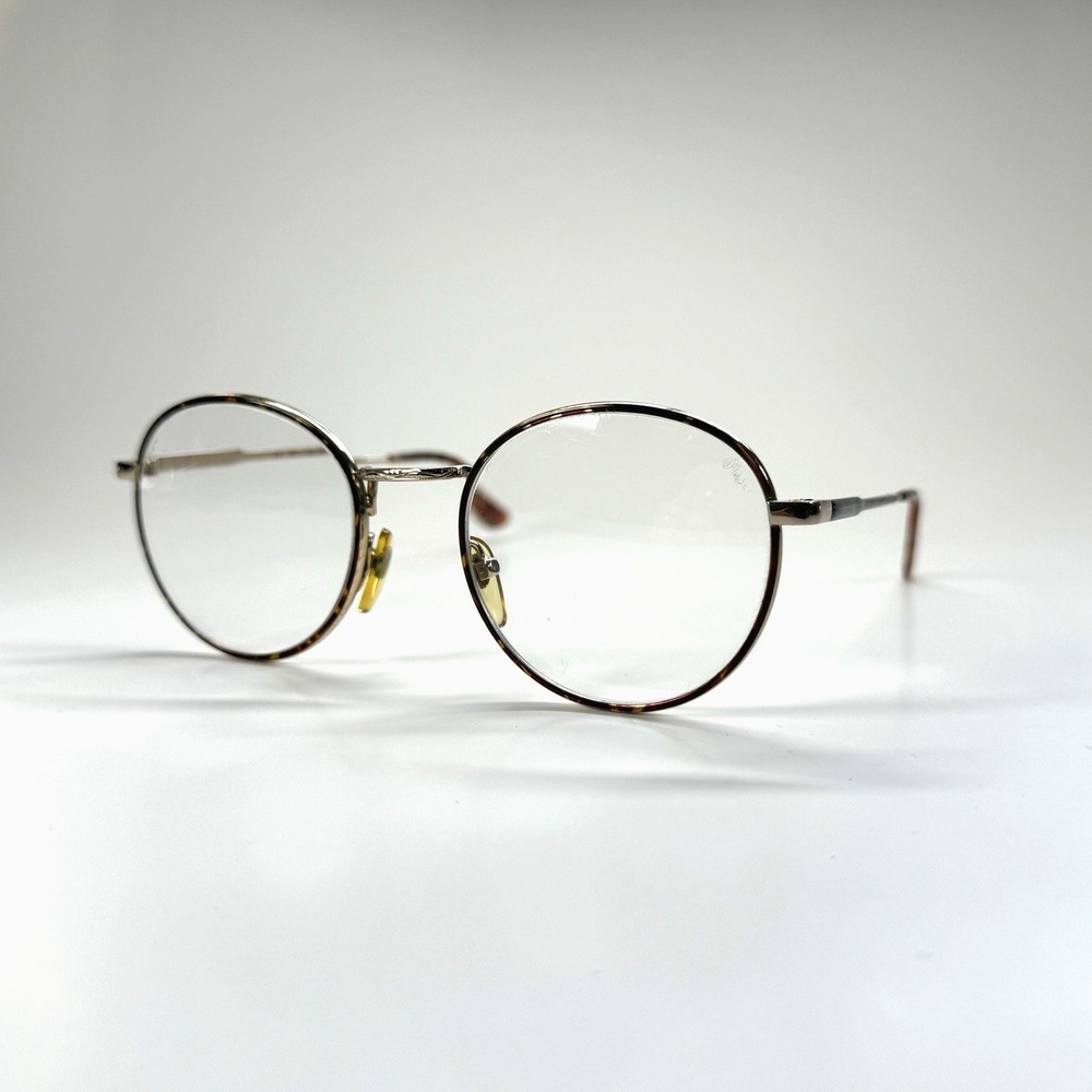 On-Guard OG Z87 Safety Eyeglasses Frame Only 52-19-140 Metal Round Made Korea